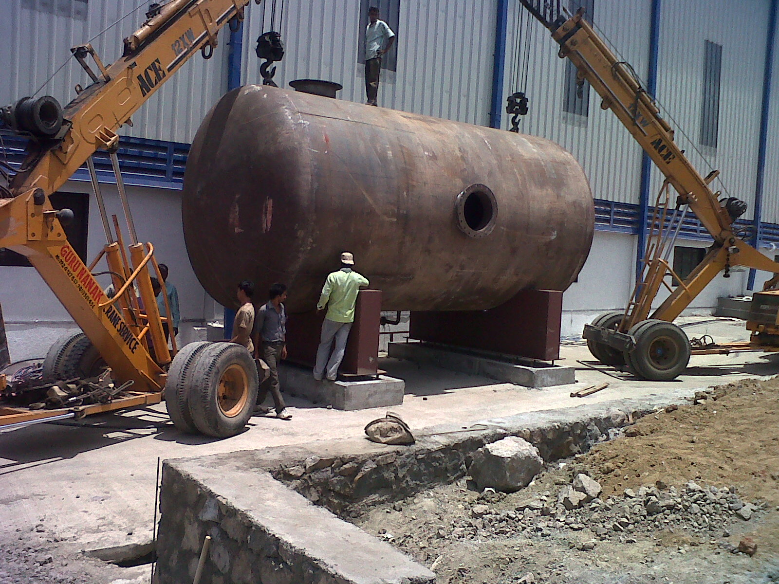 Pressure Vessel - Control Panel